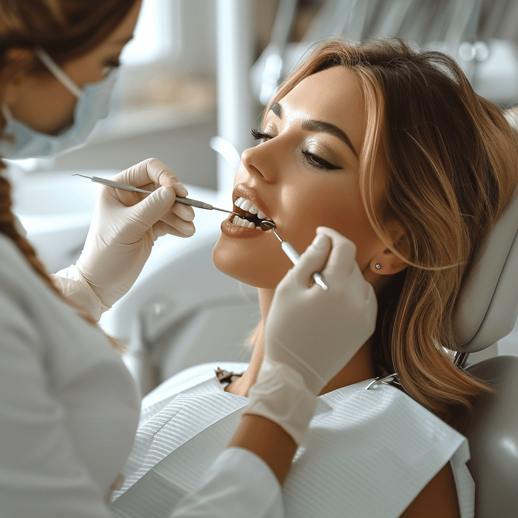 Dentist with his Patient